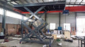 3-ton double scissor structure scissor lift platform with 5.5kW silent hydraulic unit, 3.0m lift height, suitable for warehouse and factory industrial use
