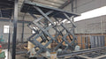 scissor lift twin structure 5 ton 7.5kW 4.45m lift height heavy duty industrial platform lift