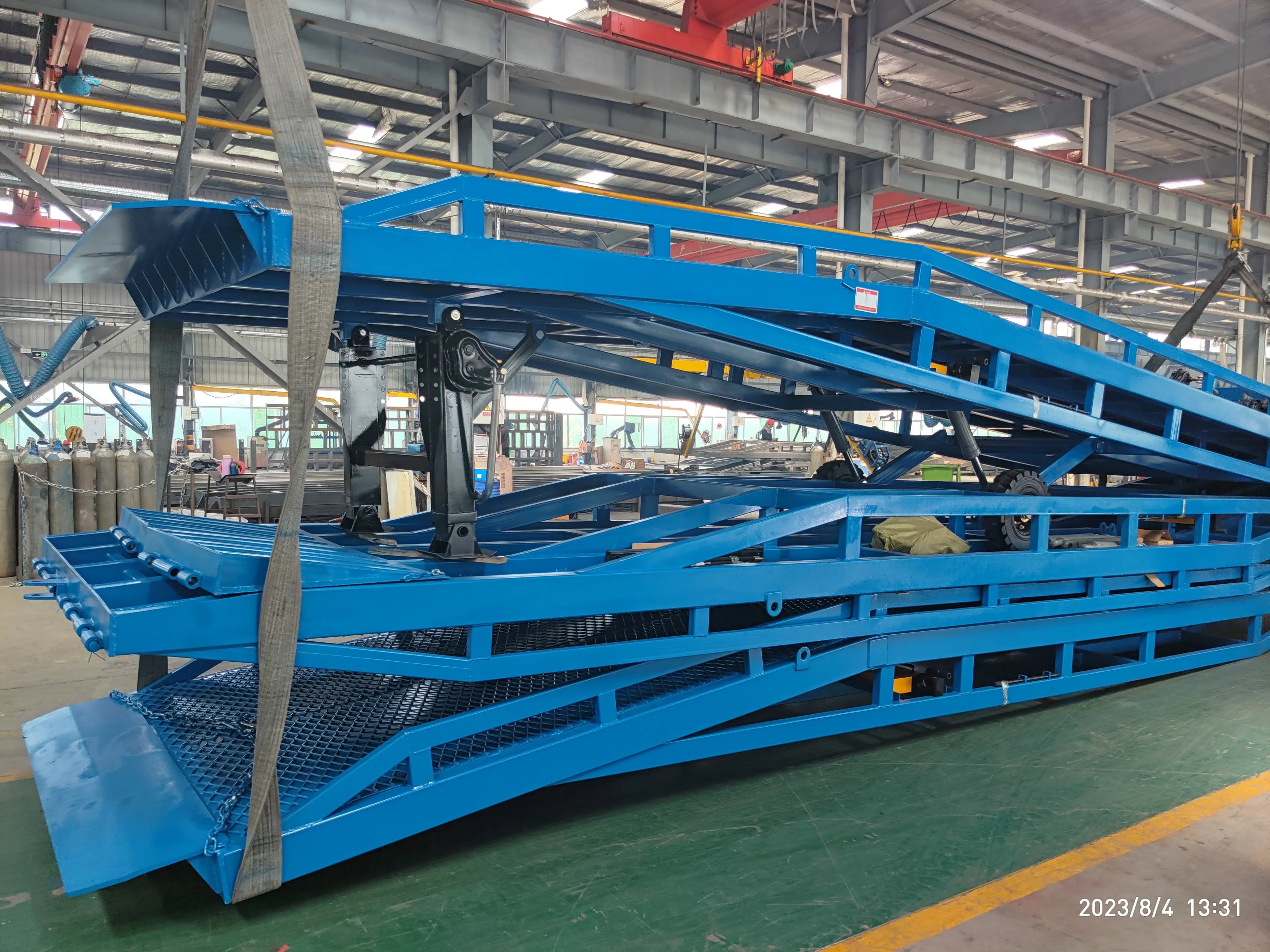 mobile dock ramp 12 ton 11m x 2.1m heavy duty portable loading ramp logistics factory