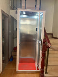 3-Floor Home Lift 350kg Open Design Without Glass Shaft – Front View